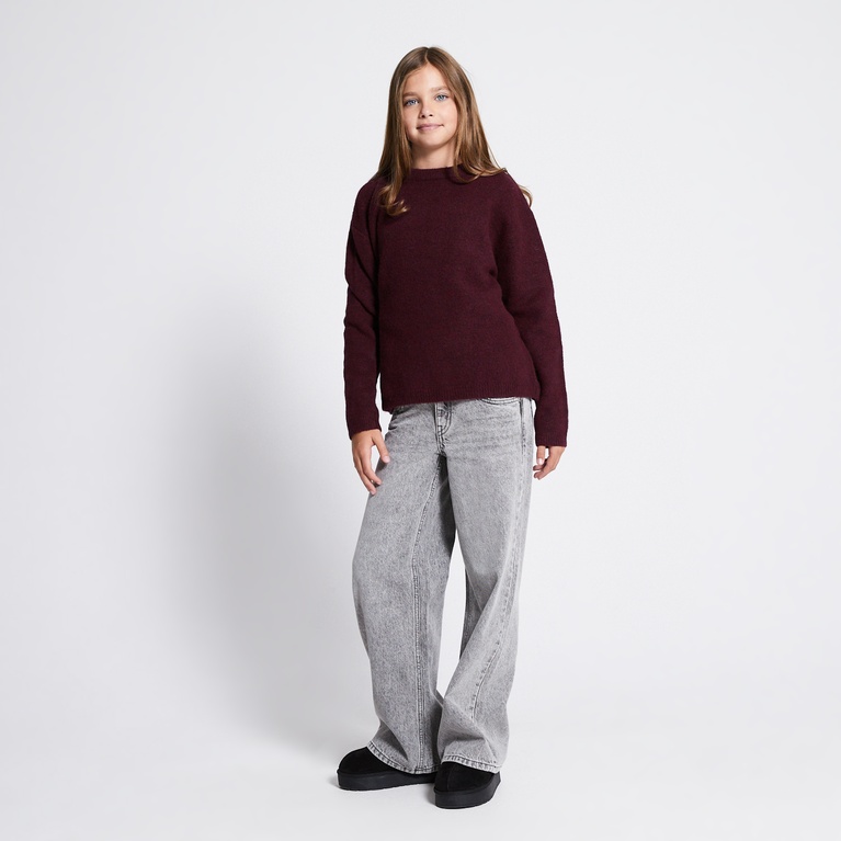 Basic knit sweater "Sadie star"